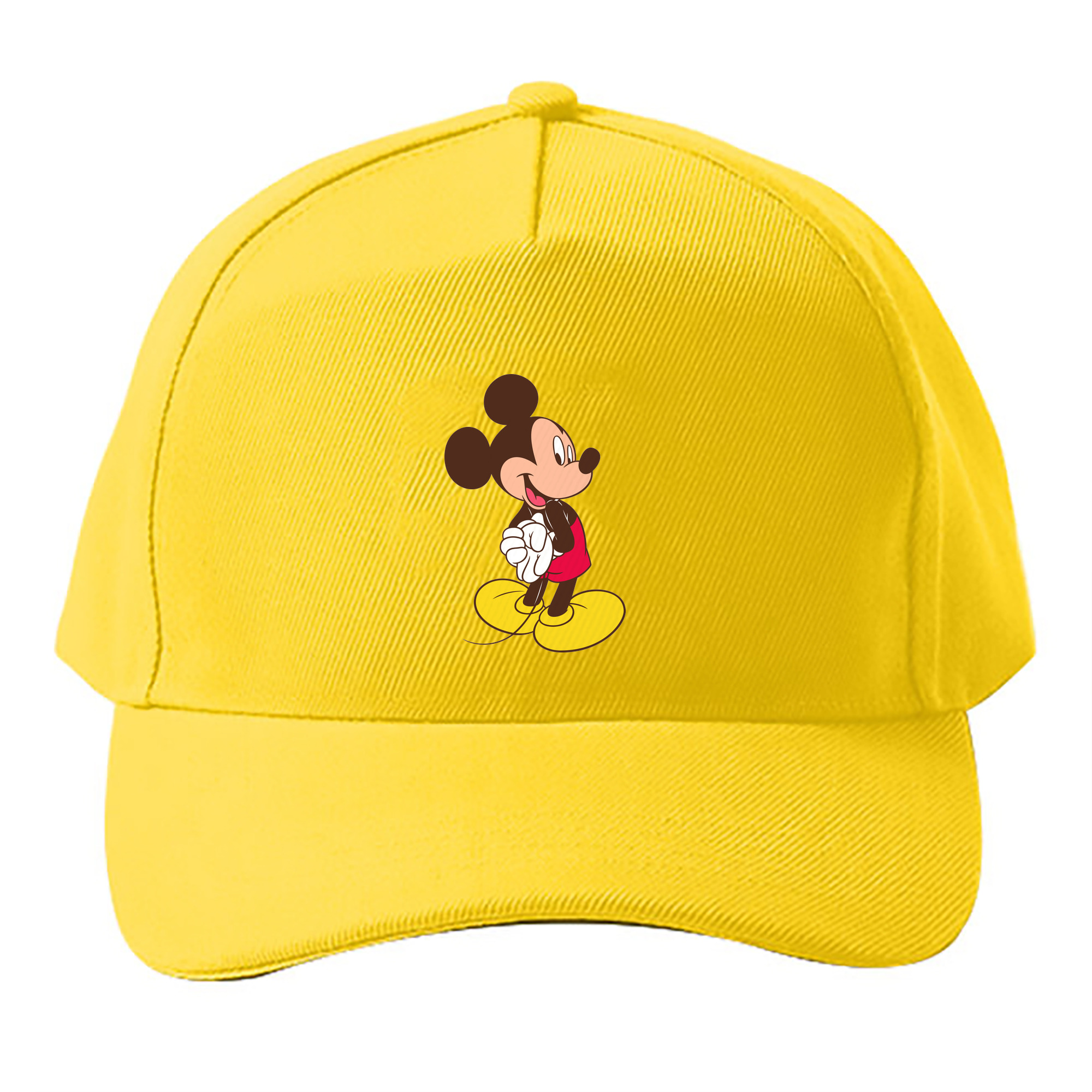 （画像用） ミッキーマウス Mickey Mouse ベースボールキャップ 綿100％ 男女兼用 帽子 スポーツ